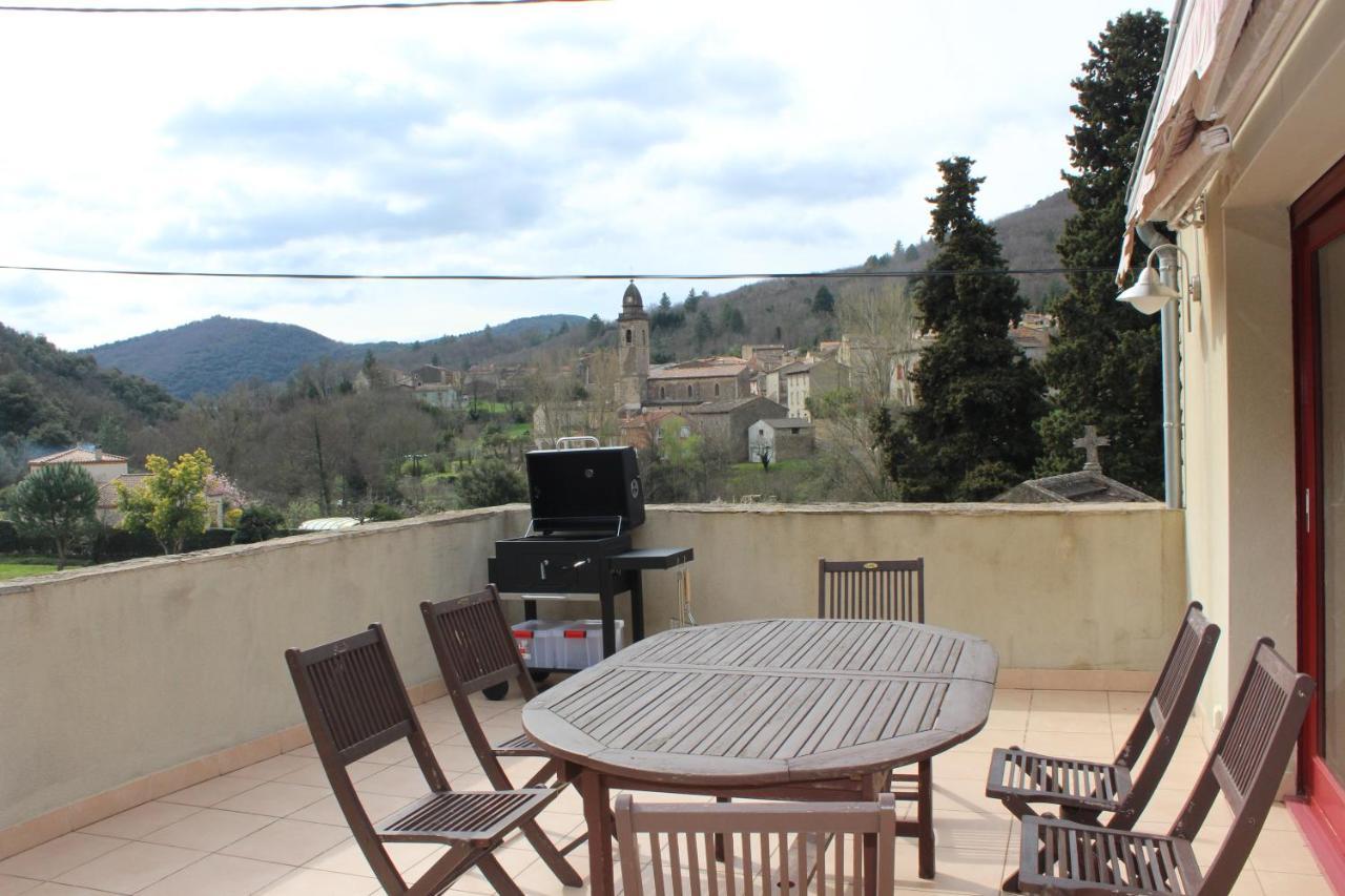 Le Pailler De La Planque Apartment Camplong Bagian luar foto