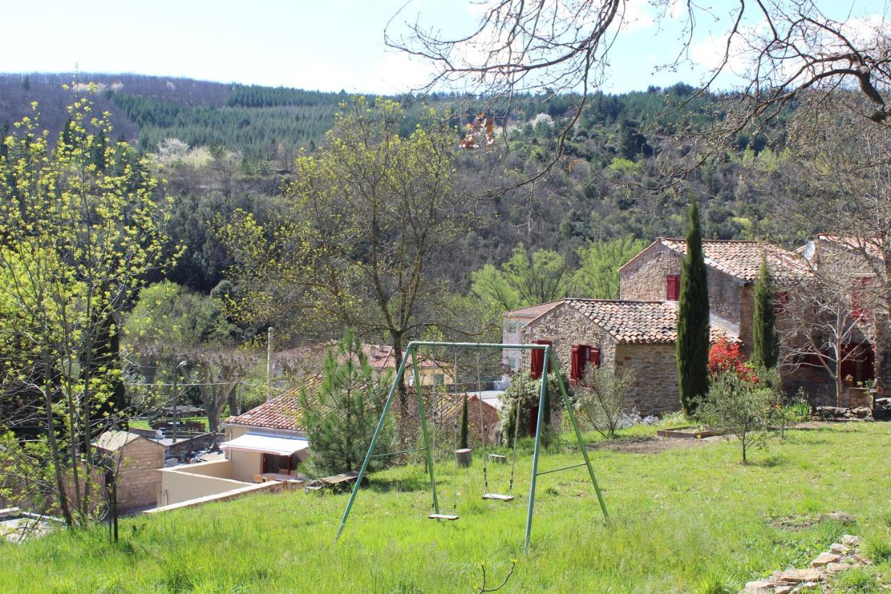 Le Pailler De La Planque Apartment Camplong Bagian luar foto
